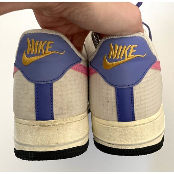 Nike Air Force 1 '07 Phantom CU3007-061 Sneakers Purple Beige Size 10.5 - Picture 7 of 9